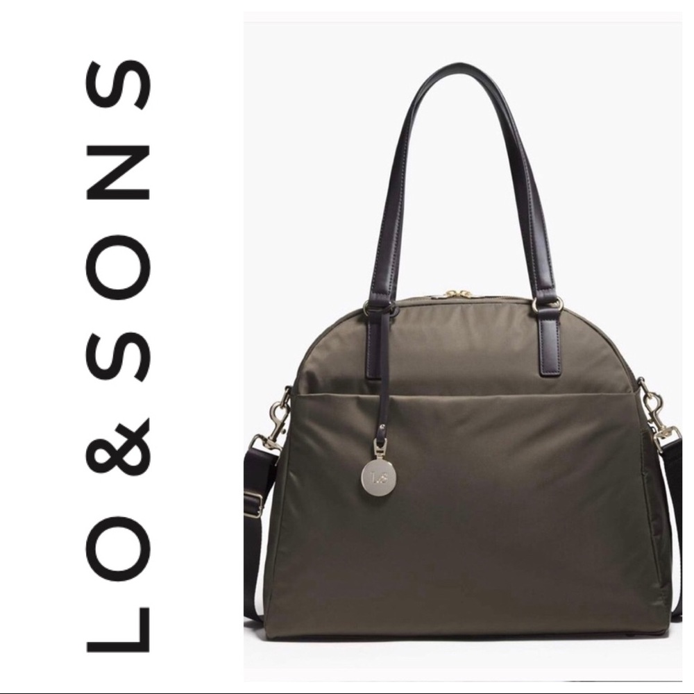 Lo & Sons OG Medium Olive Army Green travel bag